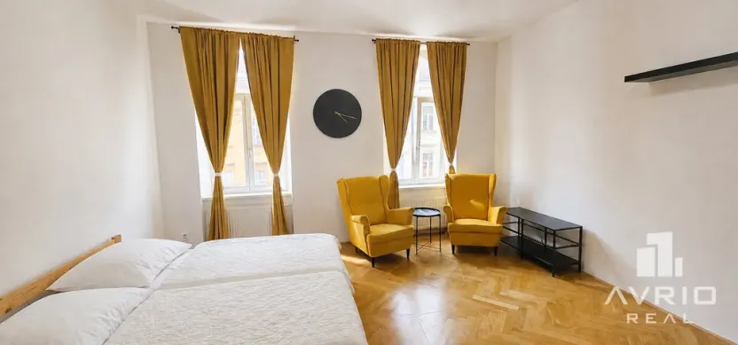 Pronájem bytu 1+kk, Brno, Údolní, 46 m2