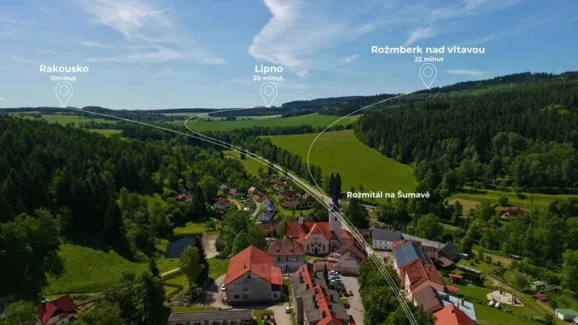 Prodej rodinného domu, Rožmitál na Šumavě, 120 m2