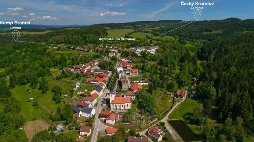 Prodej rodinného domu, Rožmitál na Šumavě, 120 m2