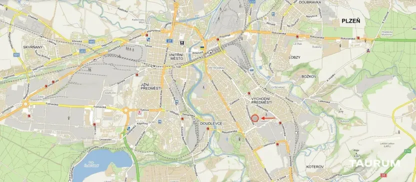 Pronájem bytu 2+1, Plzeň, Brojova, 55 m2