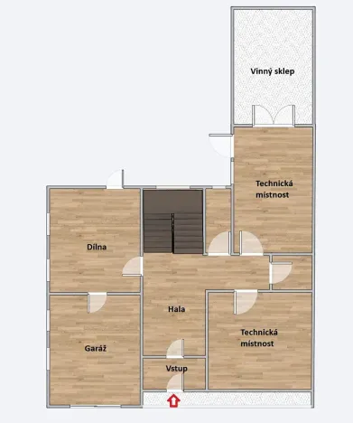 Prodej rodinného domu, Hovorany, 220 m2