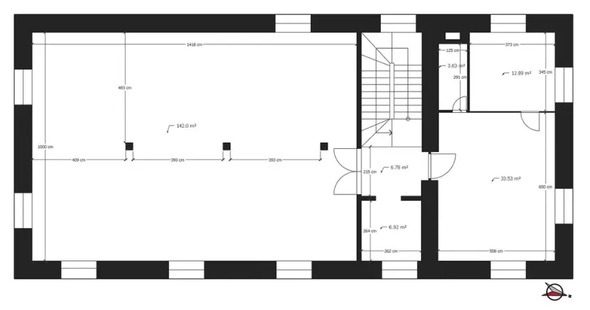 Pronájem bytu 2+kk, Dašice, Štenclova, 49 m2