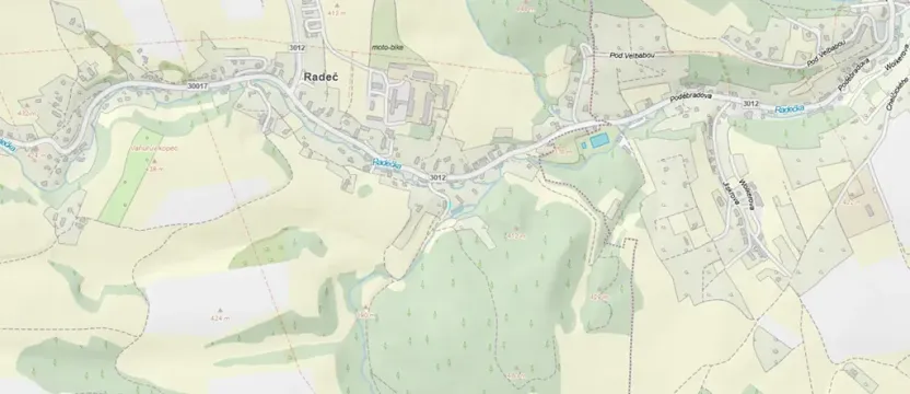 Dražba pozemku, Úpice, 48 m2