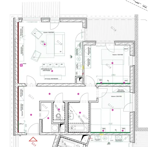 Prodej bytu 3+kk, Doksy, Dalibora z Myšlína, 86 m2