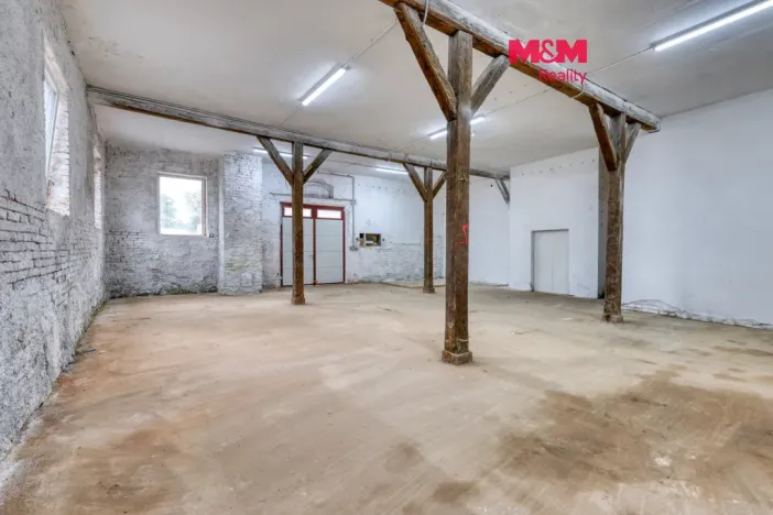 Pronájem skladu, Klabava, 128 m2