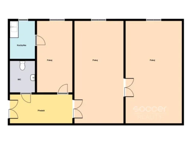 Pronájem bytu 3+kk, Praha - Nové Město, Karlovo náměstí, 65 m2