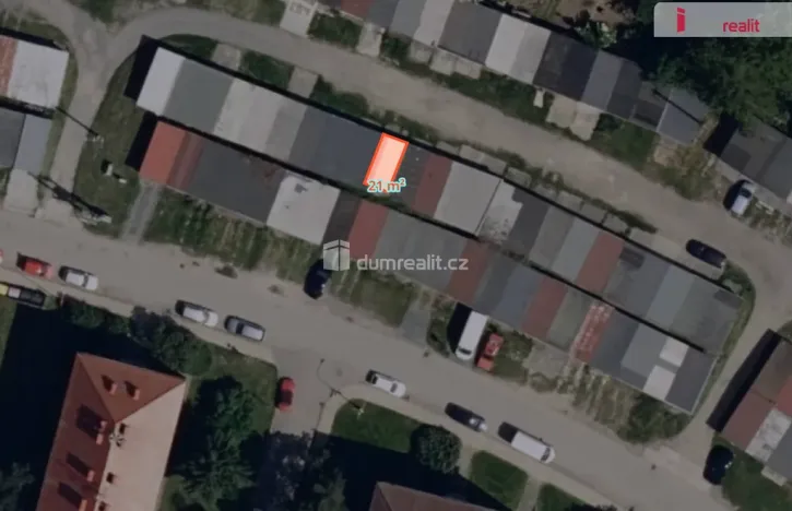 Pronájem garáže, Uherské Hradiště, Revoluční, 21 m2