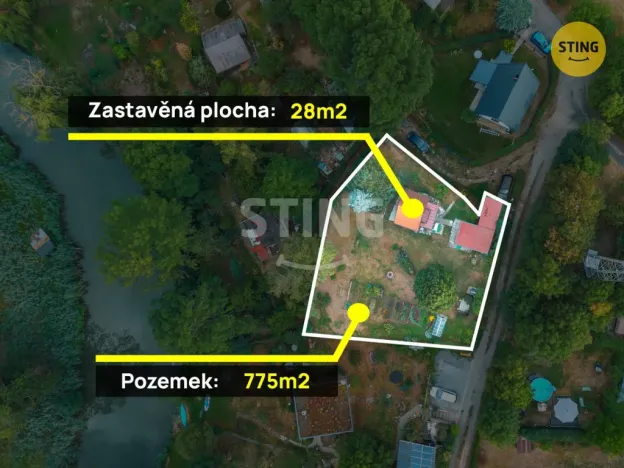 Prodej chaty, Sezemice - Počaply, 35 m2