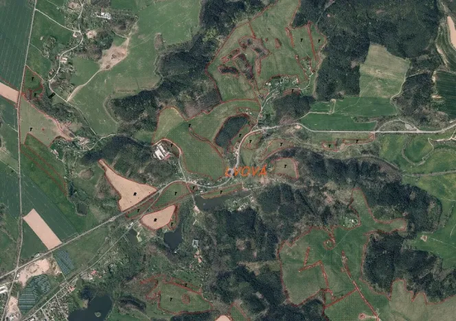 Prodej pozemku, Jablonné v Podještědí - Lvová, 692 m2