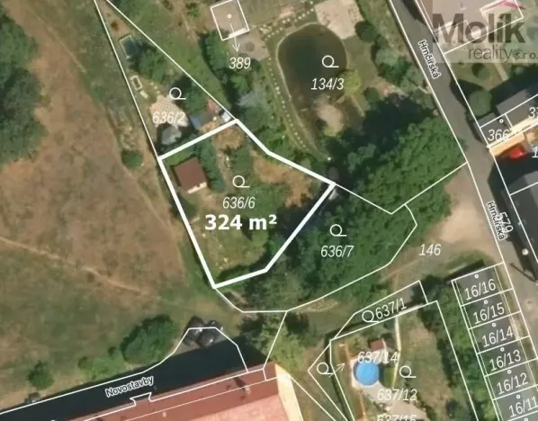 Prodej zahrady, Lom - Loučná, Novostavby, 234 m2