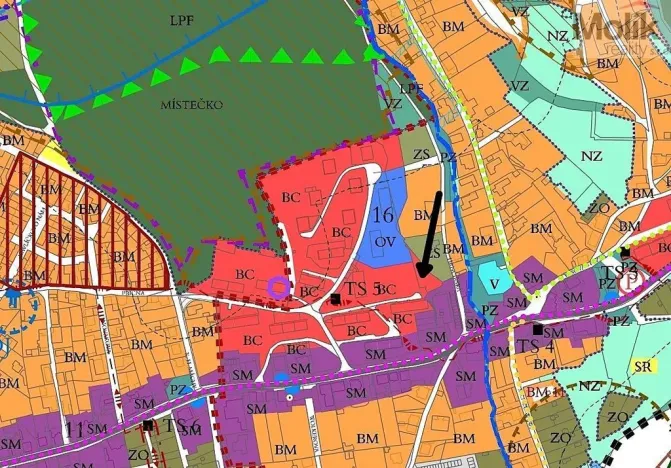 Prodej zahrady, Lom - Loučná, Novostavby, 324 m2