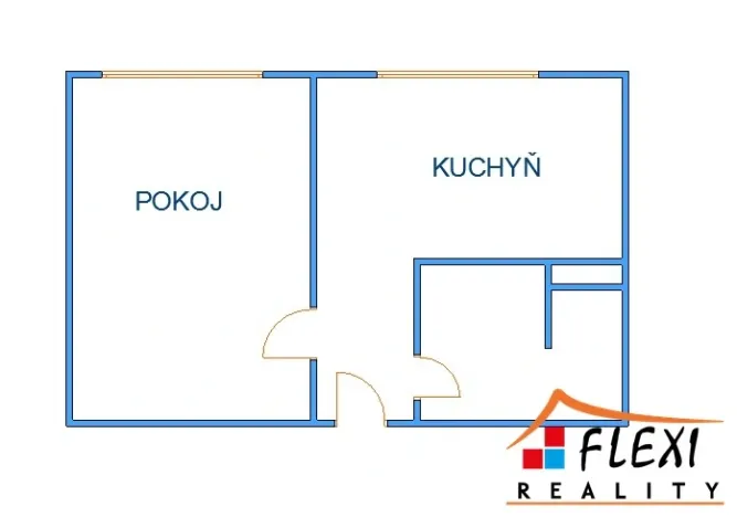 Pronájem bytu 1+1, Frýdek-Místek - Frýdek, K Hájku, 36 m2