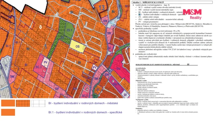 Prodej pozemku pro bydlení, Litoměřice, 1157 m2