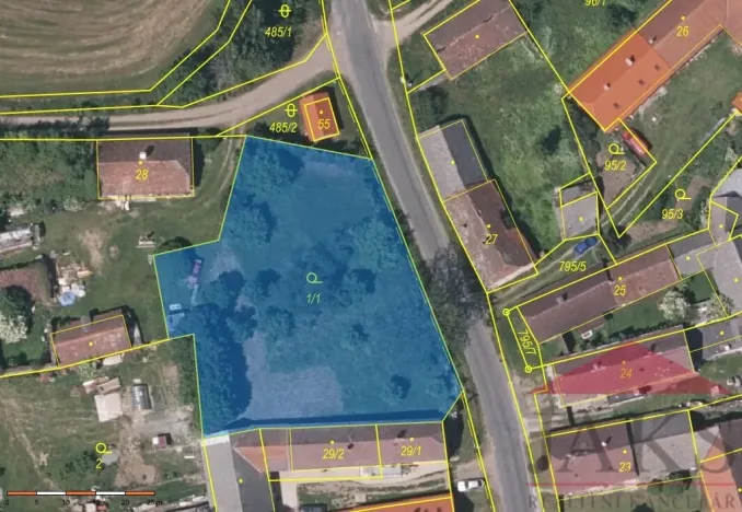 Prodej zahrady, Sušice, 1675 m2