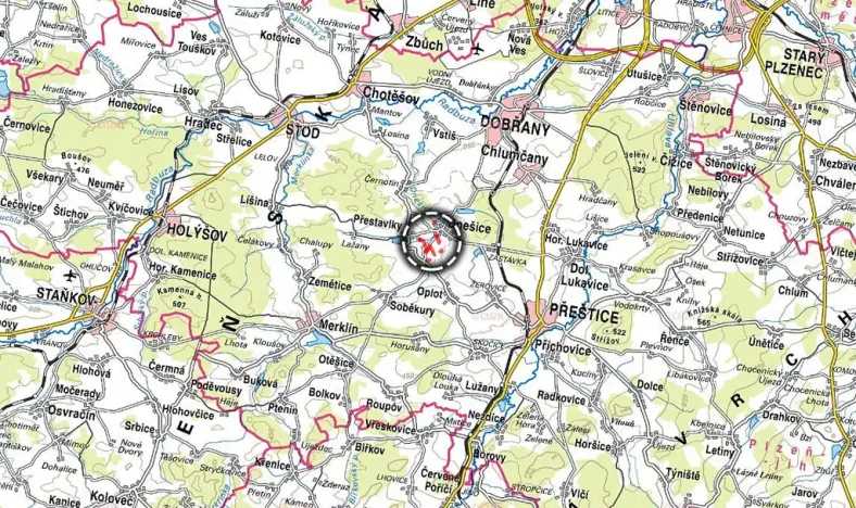 Prodej pole, Dnešice, 6794 m2