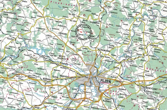 Prodej pole, Krašovice, 23614 m2