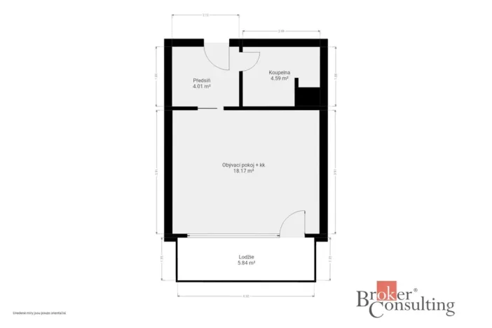 Pronájem bytu 1+kk, Plzeň - Bolevec, Kralovická, 32 m2