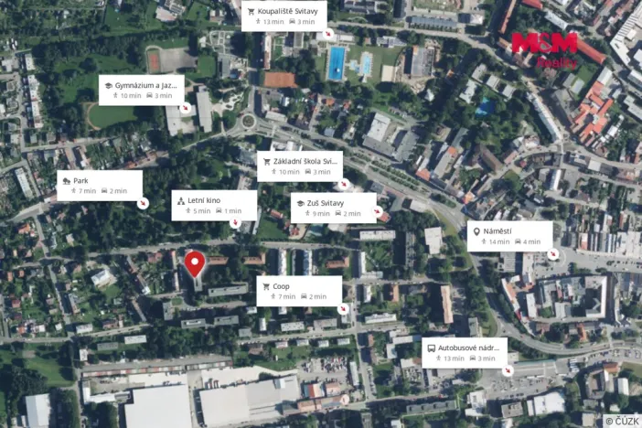 Prodej bytu 2+1, Svitavy - Předměstí, Štursova, 54 m2