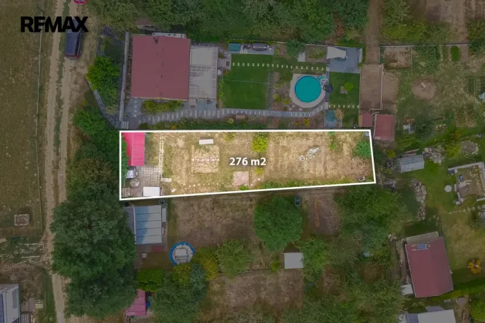 Prodej zahrady, Třebíč, 276 m2