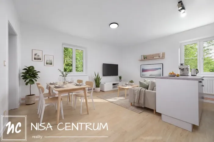 Pronájem bytu 4+kk, Liberec - Liberec III-Jeřáb, Na Bojišti, 77 m2