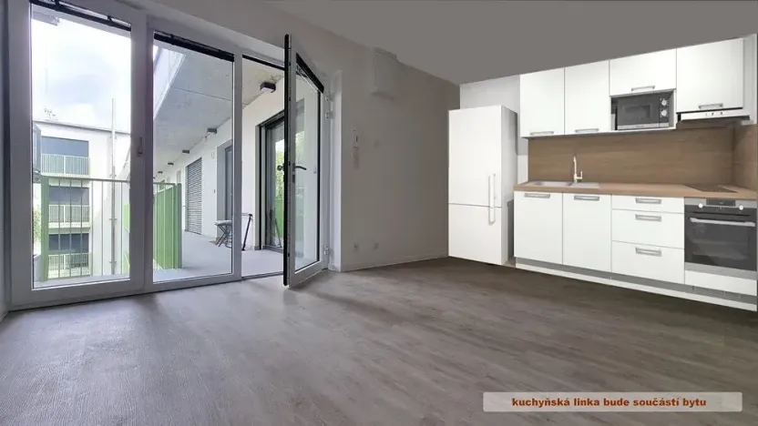 Pronájem bytu 2+kk, Brno, Svitavská, 34 m2