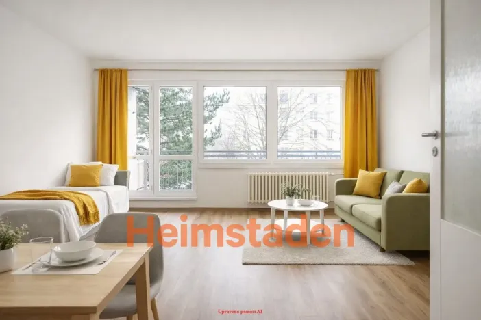 Pronájem bytu 1+kk, Frýdek-Místek - Frýdek, Nad Stadionem, 30 m2
