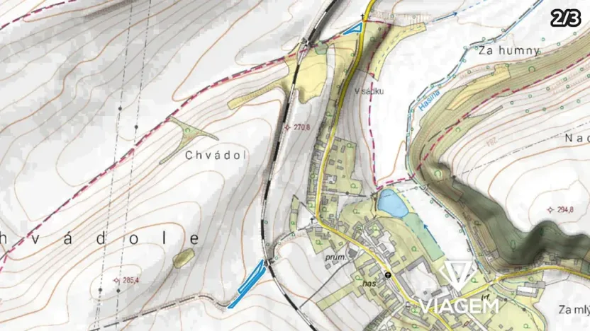 Prodej podílu pole, Hřivice, 2206 m2