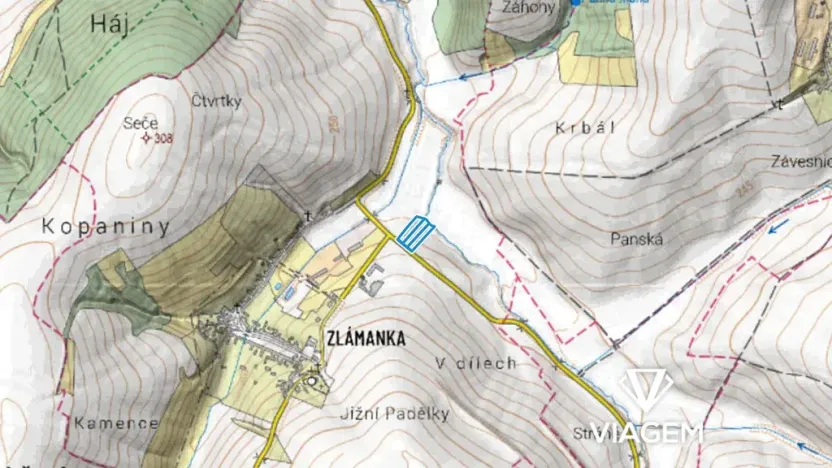 Prodej podílu pole, Kroměříž, 1328 m2