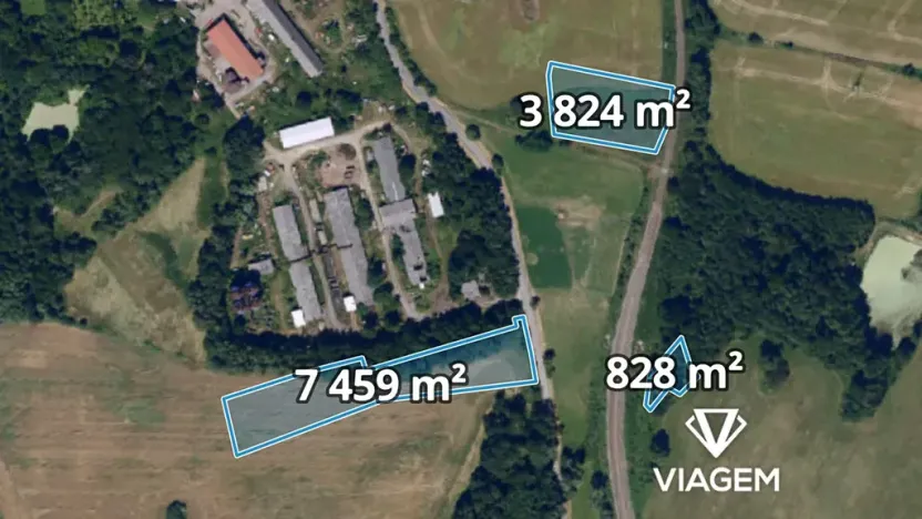 Prodej podílu pole, Vrbatův Kostelec, 807 m2