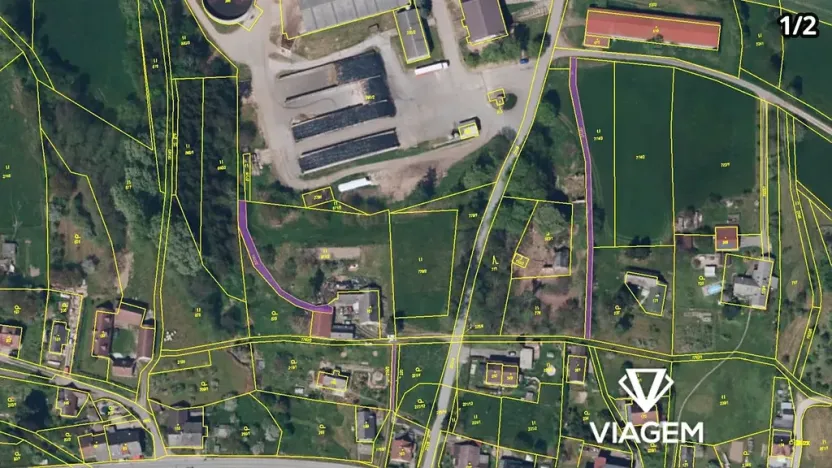 Prodej podílu zahrady, Slatina nad Úpou, 663 m2