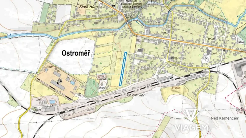 Prodej podílu pozemku pro bydlení, Ostroměř, 501 m2