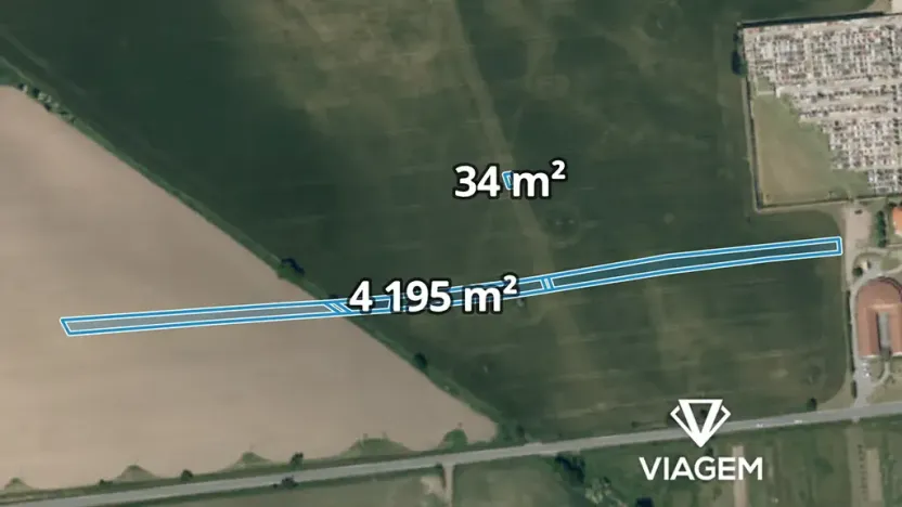Prodej podílu pole, Ratíškovice, 489 m2