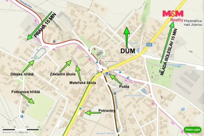 Prodej rodinného domu, Předměřice nad Jizerou, 194 m2