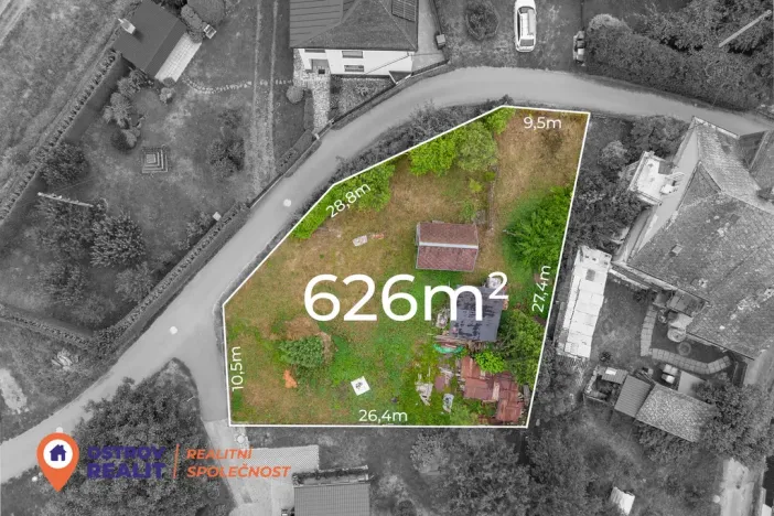 Prodej pozemku pro bydlení, Ruda nad Moravou, 626 m2