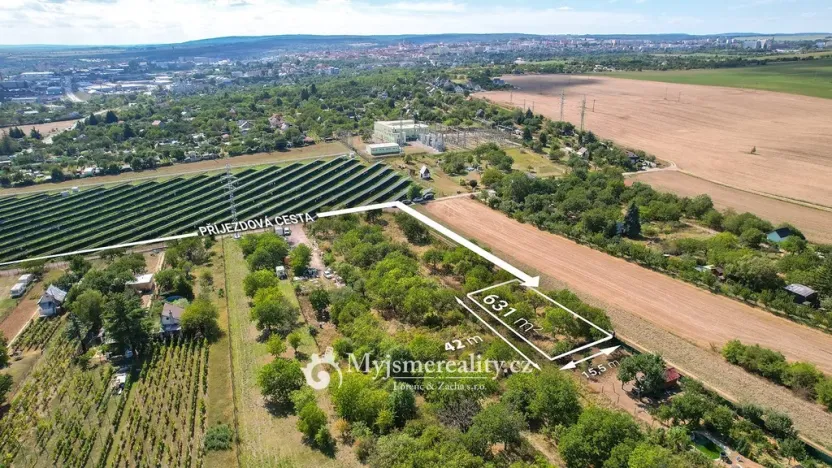 Prodej zahrady, Suchohrdly, 631 m2