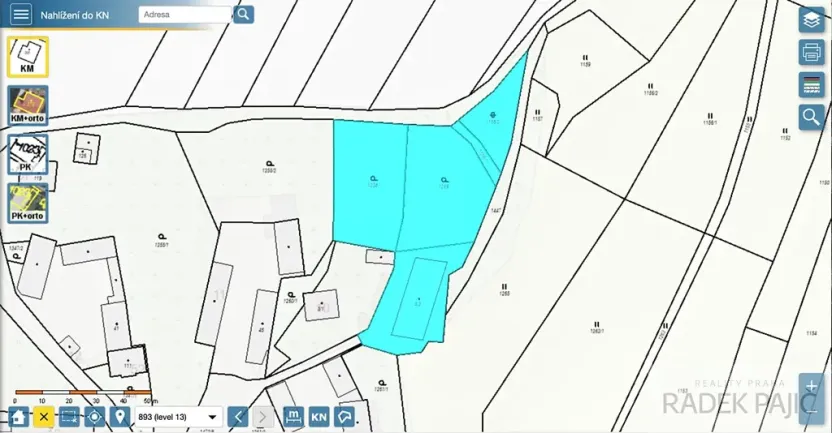 Prodej pozemku pro bydlení, Čížkov, 4058 m2