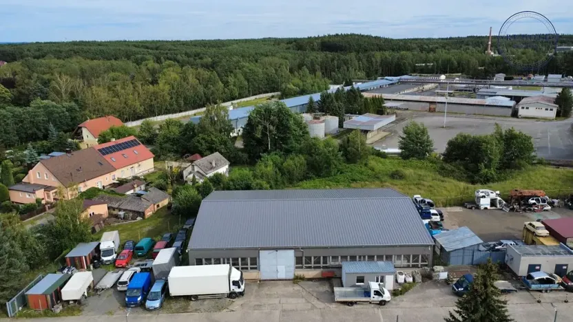 Pronájem skladu, Třemošná, Chemická, 400 m2