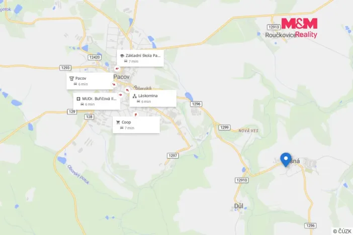 Prodej chalupy, Pošná, 75 m2