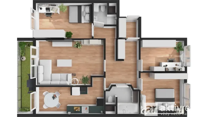 Prodej bytu 4+1, Praha - Černý Most, Šromova, 95 m2