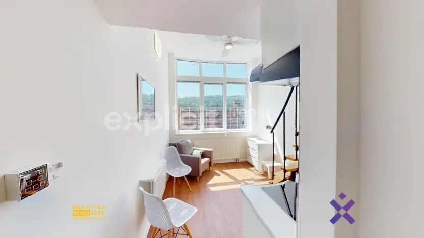 Pronájem bytu 1+kk, Zlín, Devadesátá, 30 m2