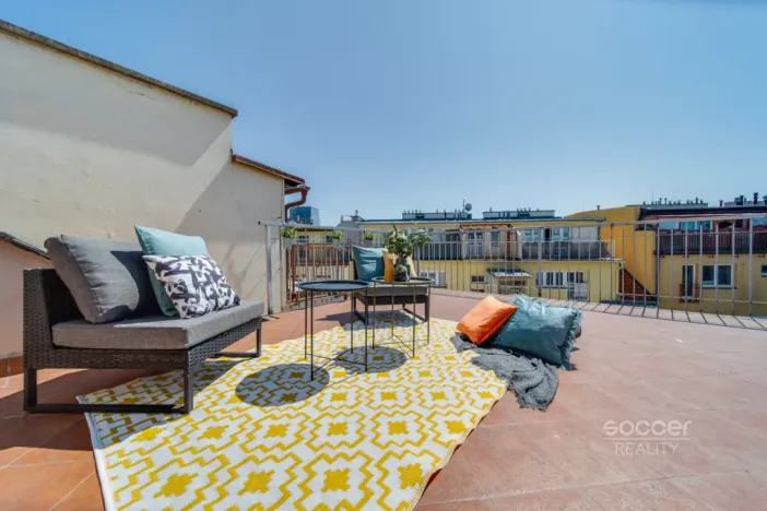 Pronájem bytu 1+kk, Praha - Holešovice, U Uranie, 82 m2