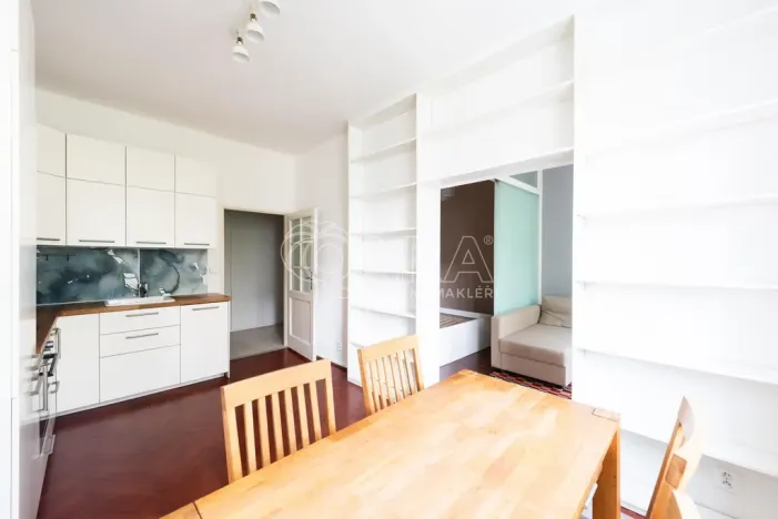 Pronájem bytu 2+kk, Praha - Holešovice, Na Maninách, 48 m2