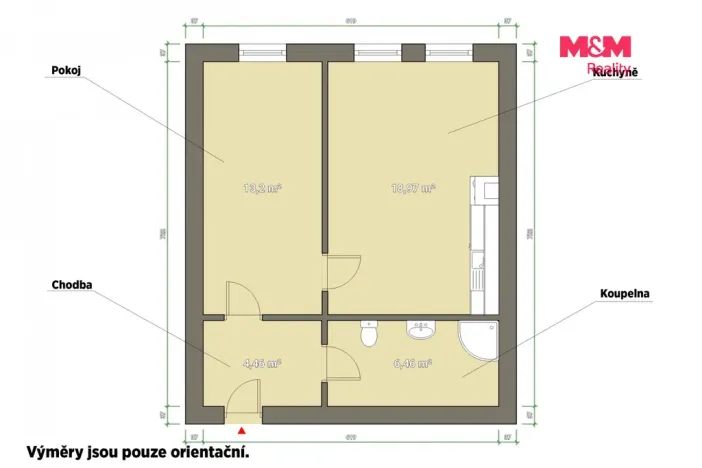 Prodej obchodního prostoru, Plzeň - Jižní Předměstí, Koperníkova, 46 m2