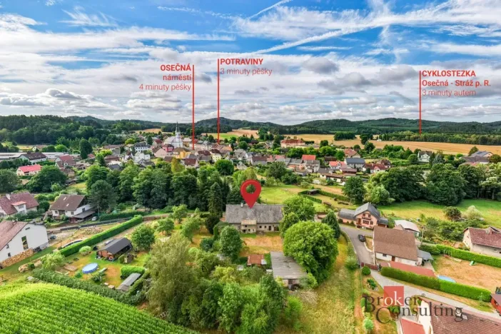 Prodej rodinného domu, Osečná, Horní selská, 302 m2