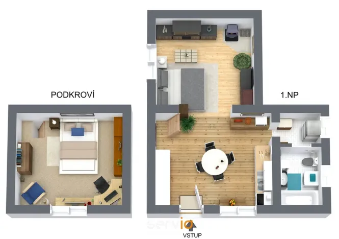 Prodej bytu 2+1, Drahanovice, 56 m2