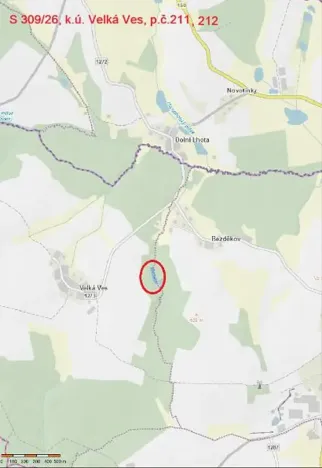 Prodej lesa, Lukavec, 4768 m2