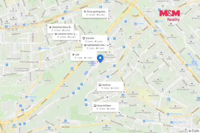 Prodej bytu 2+kk, Praha - Střížkov, Střížkovská, 65 m2