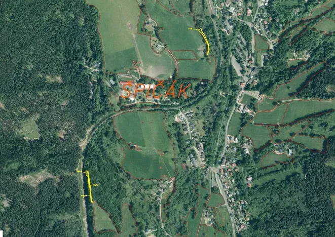Prodej pole, Železná Ruda - Špičák, 1644 m2