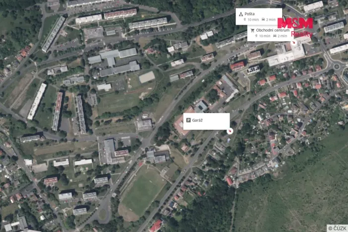 Prodej garáže, Litvínov - Janov, Podkrušnohorská, 23 m2