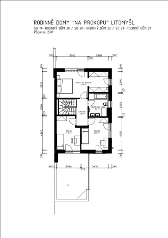 Prodej rodinného domu, Litomyšl, Bohdana Kopeckého, 127 m2